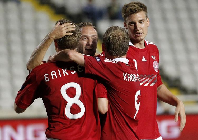 Målscorer. Dennis Rommedahl stod bag to scoringer mod Cypern. 