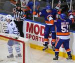 matchvinder. Frans Nielsen sikre New York Islanders sæsonens første NHL.sejr. 