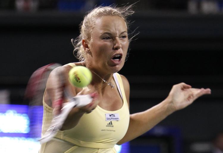 træning. Hopman Cup er galde for at få Wozniacki til Perth - og Wozniacki er sikkert glad for at få lidt let træning, inden Australien Open. 
