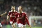 MÅLSCORER. Michael Krohn-Dehli var en af Danmarks bedste mod Portugal. 
