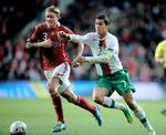 duellen. Jeg spillede en o.k. kamp, mente Simon Kjær efter at have pillet brodden af Cristiano Ronaldo. 