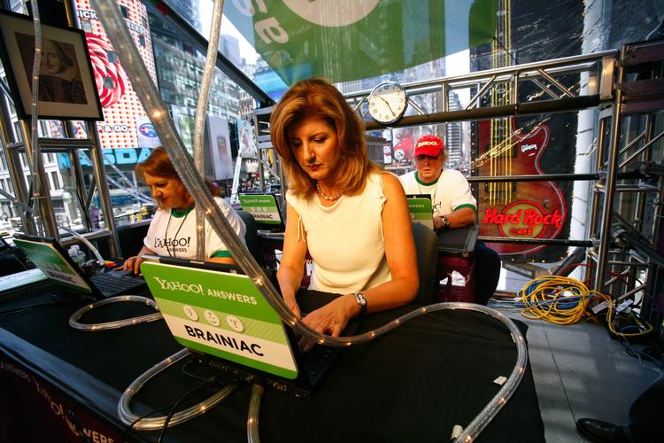 Ambitiøst. Kvinden bag succesen, Arianna Huffington (billedet), vil sprede sit nyhedssite til hele verden. 