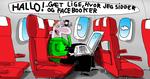 SURFING. Indtil nu har flyselskaberne underholdt passagererne med aviser,  magasiner, musik og tv-serier. Men nu bliver det også muligt at være online. 