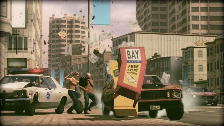 ' Driver'-seriens fjerde afsnit er forlagt til San Francisco og byder ikke blot på traditionel først fra A til B-ræseri, men også på biljagter, stuntudfordringer og ødelæggelseskørsel. 