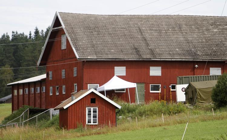 Bombeskjul. På denne gård i Asta i det centrale Norge forberedte Anders Behring Breivik sin terroraktion. 