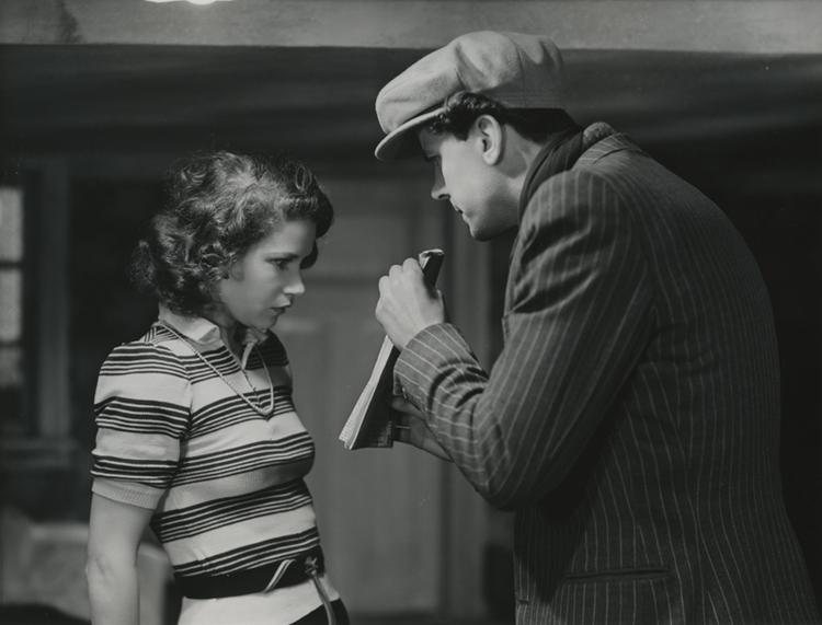 Afsporet (Bodil Ipsen, Lau Lauritzen Jr. ASA Filmudlejning) med Poul Reumert og Illona Wieselmann i hovedrollerne. Venligst udlånt DFI/Billed- &amp; Plakatarkivet 