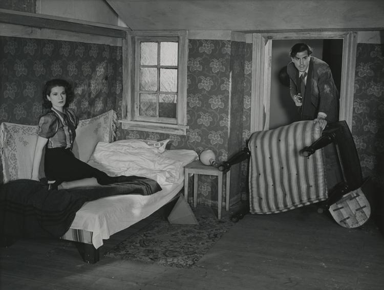 Afsporet (Bodil Ipsen, Lau Lauritzen Jr. ASA Filmudlejning). Venligst udlånt DFI/Billed- &amp; Plakatarkivet 