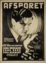 Afsporet (Bodil Ipsen, Lau Lauritzen Jr. ASA Filmudlejning). Venligst udlånt DFI/Billed- &amp; Plakatarkivet. Plakat: Erik F. 