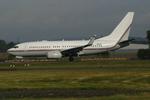 A Boeing 737 photographed in Glasgow in Scotland on Sept. 7, 2003, which it is alleged was one of the aircraft which was used by the CIA in its Extraordinary Rendition programme. Archive. 