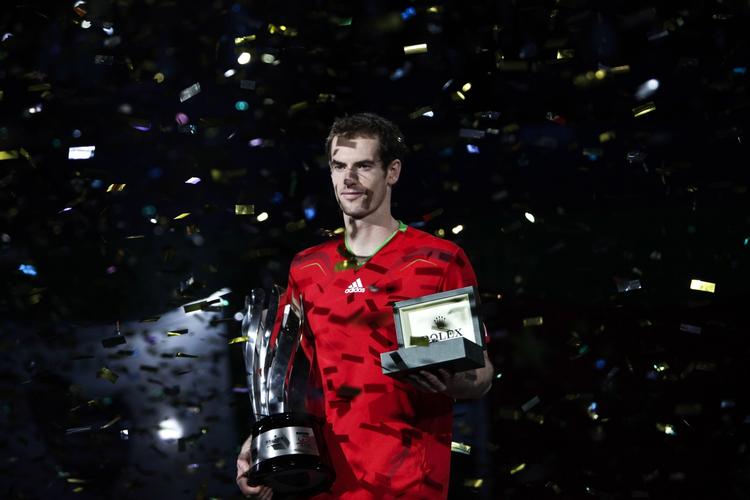 formstærk. Med 15 sejre i træk er Andy Murray flyvende for tiden. 