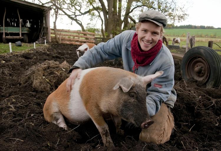 Antiforbruger? Bonderøven fra DR er blevet et symbol på den ultimative antiforbruger. Arkivfoto 