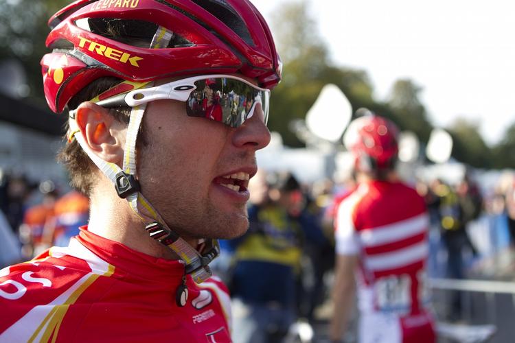 hjem. Den 26-årige VM-deltager Anders Lund havde ikke den store succes i 2011, hvor han kørte for Leopard Trek. 