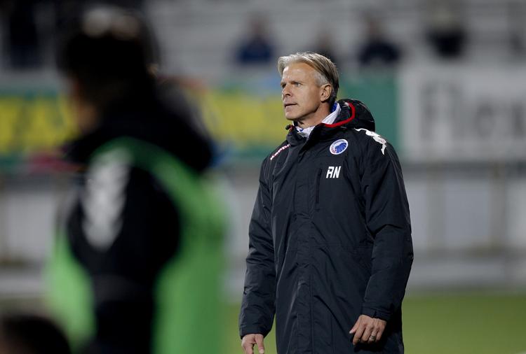 Nedtur. Roland Nilsson og resten af FCK-holdet tabte for første gang i Superligaen i går. Torsdag venter en svær kamp i Tyskland. 
