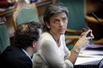 Economy Minister Margrethe Vestager (SocLib). Archive. 
