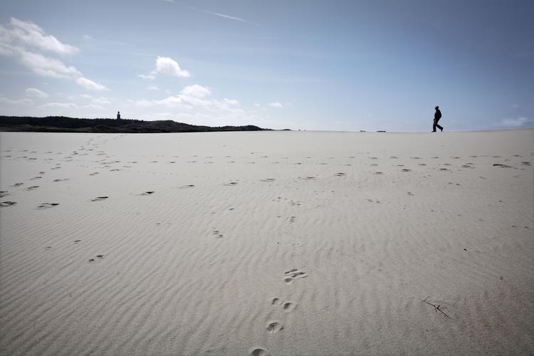 Storslået. Den danske natur er både varieret og smuk. Her er det i Nationalpark Thy med Lodbjerg Fyr i baggrunden. 