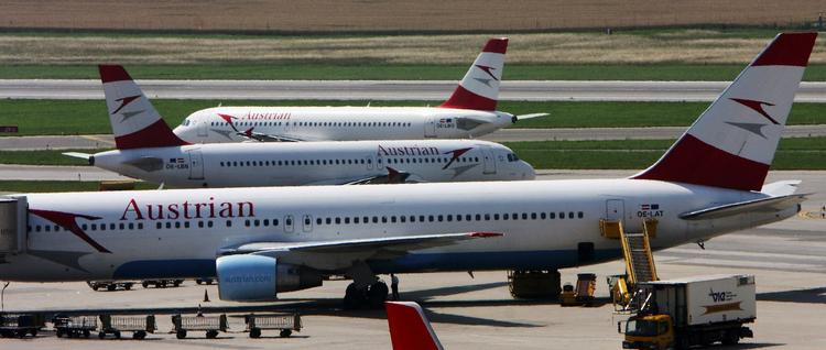 Sikkerhedlanding. Det var et Boeing 777-fly fra Austrian Airlines, som sikkerhedslandede i København. Arkivbillede. 