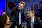 Kronprins? Kristian Thulesen Dahl og Morten Messerschmidt til valgfest på Christiansborg hos Dansk Folkeparti. 