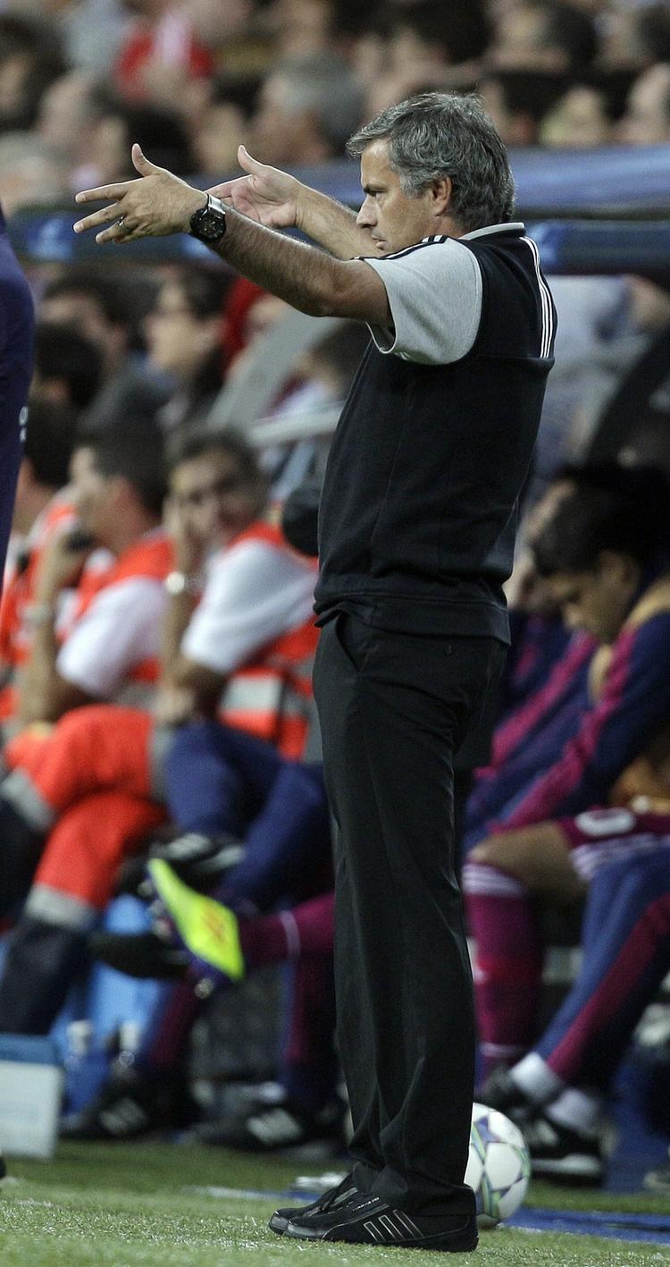 Topklasse. José Mourinho og Real Madrid har gjort rent bord i årets Champions League: Tre sejre ud af tre mulige og en målscore på 8-0. 