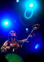 genforening. Stone Roses har annonceret, at bandet samles igen. Her er det frontfiguren Ian Brown, som optræder solo ved en tidligere lejlighed. 