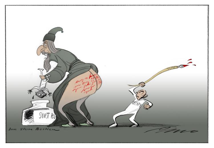 Tegning: Per Marquard Otzen. 