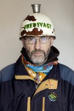 Fredsvagt. Bo Richardt har appelleret til politkkerne foran Christiansborg i ti år. 