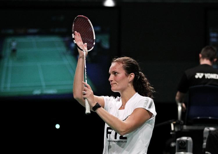 videre. Efter en ukrainsk modstander er der en thailænder på den anden side, når Tine Baun spiller anden runde i Denmark Open. 
