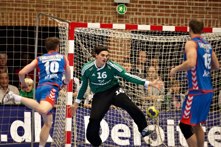 stærk. I BSV's mål gjorde Jannick Green det godt, men det var ikke nok mod AG København. 