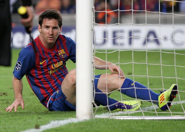 blanding. Trods mange afbrændere spillede Lionel Messi en pragtkamp for Barcelona. 
