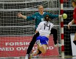 stop. Efter pausen fik Christina Pedersen sat en stopper for Slovakiets skytter. 