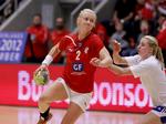 koncentration. I anden halvleg scorede Rikke Skov og de øvrige danskere 11 mål flere end Slovakiet. 
