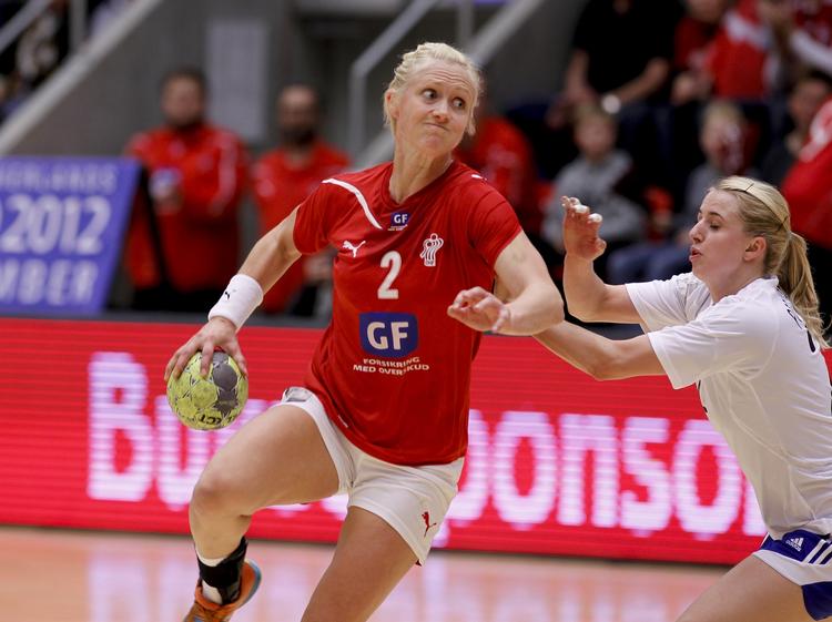 koncentration. I anden halvleg scorede Rikke Skov og de øvrige danskere 11 mål flere end Slovakiet. 