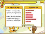 rådgivning. I spillet Skilsmissen hjælper man børn med deres problemer - og på den vis håber udviklerne, at spillerne får lettere ved at løsne op omkring følelserne ved en skilsmisse. 