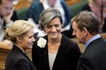 Partnerskab. Helle Thorning-Schmidt (t.v.) skal ikke have følgeskab af Margrethe Vestager i en ny regering, mener flere i S-baglandet. 