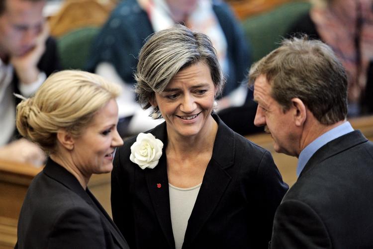 Partnerskab. Helle Thorning-Schmidt (t.v.) skal ikke have følgeskab af Margrethe Vestager i en ny regering, mener flere i S-baglandet. 