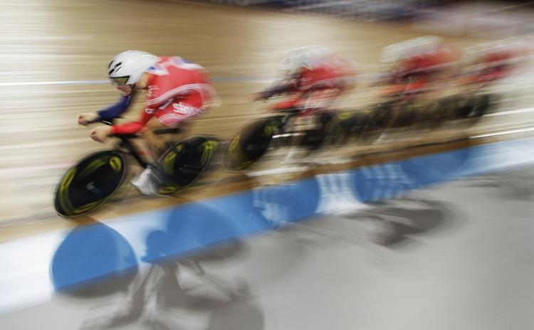 HURTIGST. Storbritannien er olympisk mester i 4 km-holdløbet og var også hurtigst ved EM, hvor et nysammensat dansk hold overraskede. 