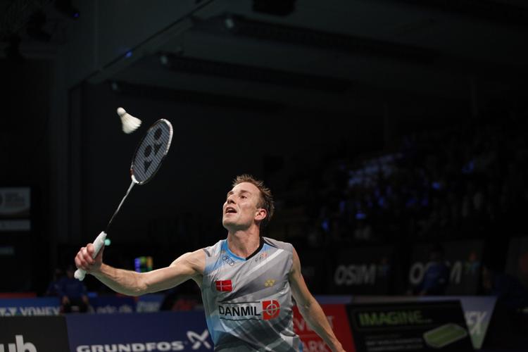 MARGINALER. Peter Gade manglede det sidste på de afgørende bolde for at tvinge Lee Chong Wei ud i et tredje sæt. 