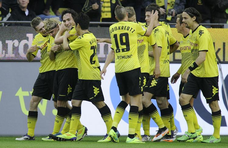 SUVERÆNE. Dortmund holdt legestue, da FC Köln var på besøg. 