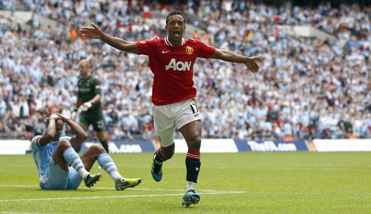 sejrsmålet. I det seneste møde mellem United og City blev Nani matchvinder med sejrsmålet til 3-2. 