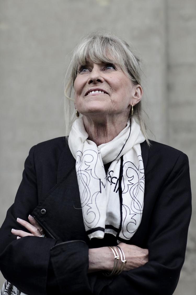 Forbi. Margit Brandt fotograferet sidste år. Designeren blev 66 år. 