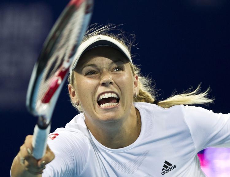 æg. Caroline Wozniacki fik et sjældent et af slagsen. 