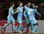 2-0. Der er masser at juble over i disse dage for Søren Christensen, Andreas Laudrup, Tobias Mikkelsen, Enoch Adu og Mikkel Beckmann. Blandt andet 2-0-scoringen i Parken i aftes. 