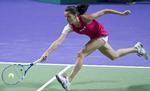 PRESSET. Agnieszka Radwanska var efter sin maratonkamp mod Caroline Wozniacki en træt kvinde. 