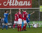 2-0. Efter en redning fra Lasse Heinze sparkede Kristian Gaarde bolden i mål til Næsbys 2-0-føring. 