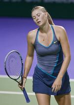 SKUFFET. Maria Sharapova tabte overraskende til kinesiske Li Na. 