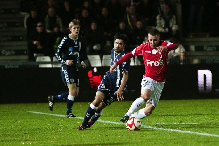 Klassiker. Vejle Boldklub Kolding er videre i pokalen efter en tæt kamp mod Superligaholdet AGF. 