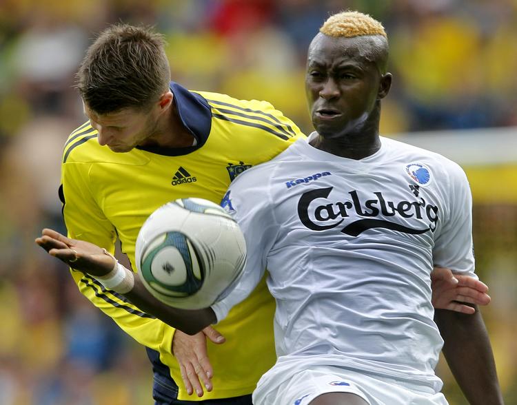 Farlig. Ham her er de bange for i Brøndby, som møder FCK i aften. Sidst de to hold mødtes vandt FCK 2-1, hvor Dame N'Doye scorede det ene mål. 