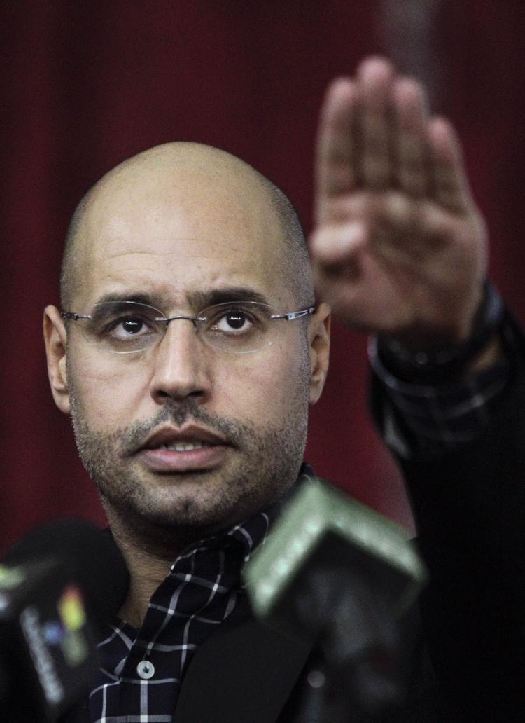 Efterstræbt. Saif al-Islam ønsker angiveligt at nå frem til domstol i Haag. 