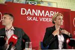 Socialdemokraternes Formand Helle Thorning-Schmidt og politisk ordfører Henrik Sass Larsen til sommergruppemøde på Metalhøjskolen i Jørlunde. 