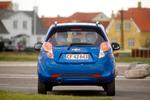 Energimærke. Blandt de miljøvenlige minibiler findes Chevrolet Spark, der koster fra 91.000 kr. og kører op til 20 km/l. Foto: Jacob Ehrbahn 
