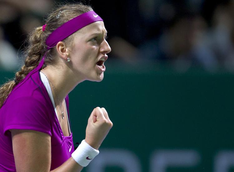 Ny. Det er første gang Kvitova er med i WTA-slutspillet, hvor hun med en finalesejr  søndag kan rykke lige op i hælene på Caroline Wozniacki på verdensranglisten. 
